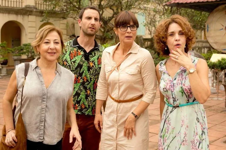 Adriana Ozores, Aitana Sánchez-Gijón, Carmen Machi y Dani Rovira en 