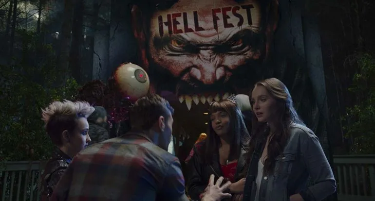 Reign Edwards Bex Taylor Klaus Amy Forsyth And Christian James In Hell Fest 2018