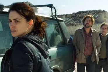 Eduard Fernández, Javier Bardem y Penélope Cruz en la película