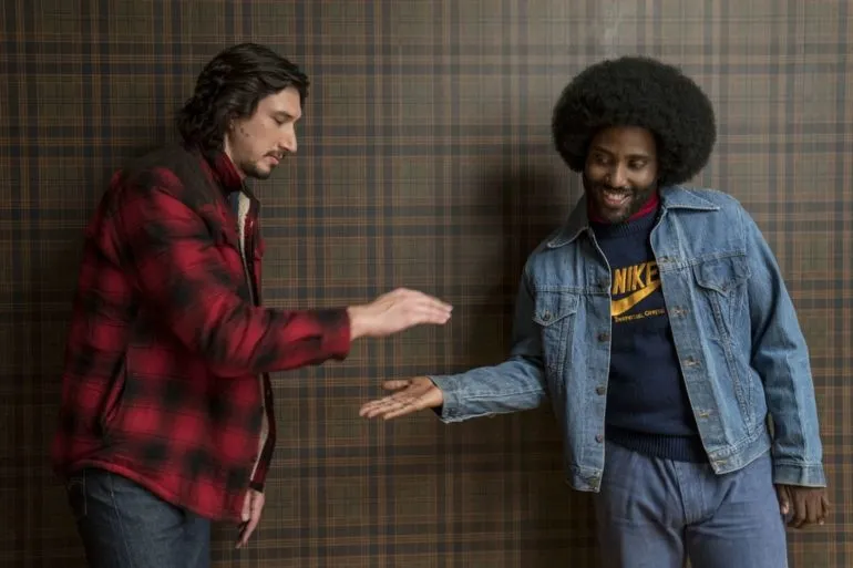 Adam Driver y John David Washington en Infiltrado en el Kkklan