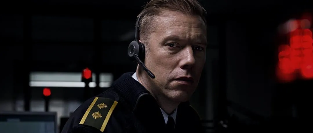 Jakob Cedergren en la película The Guilty