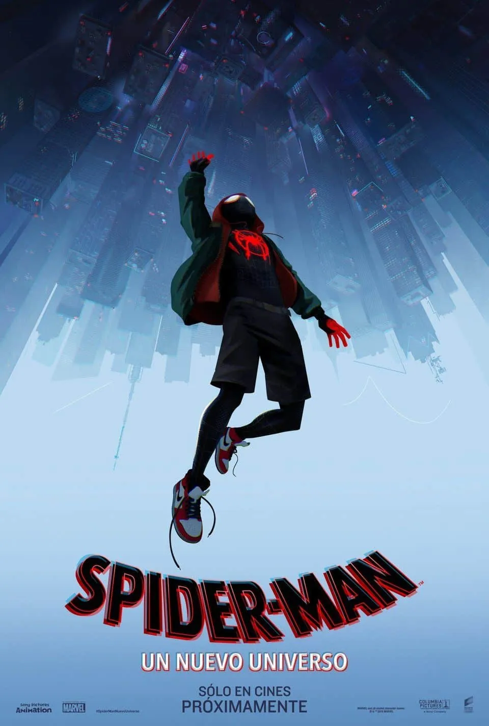 Cartel Spiderman Un Nuevo Universo Copia
