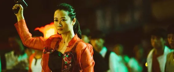 Tao Zhao en el rodaje de La ceniza es el blanco mas puro