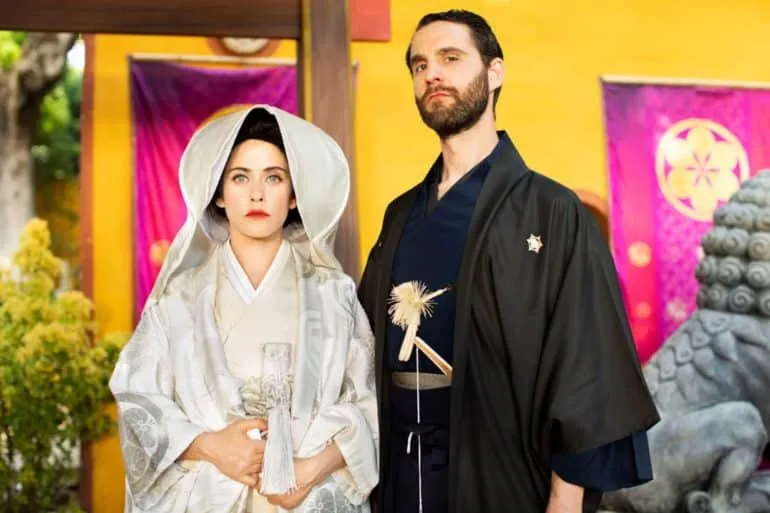 Dani Rovira y María León en la película Los Japón