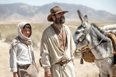 Jaime López y Luis Tosar en la película
