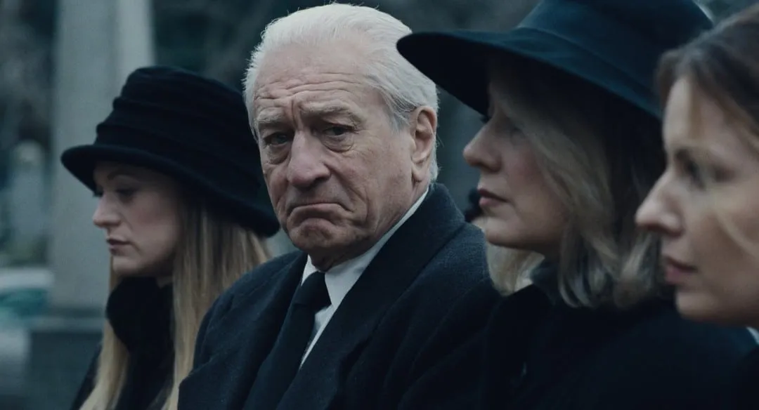 Robert De Niro en la película El Irlandés