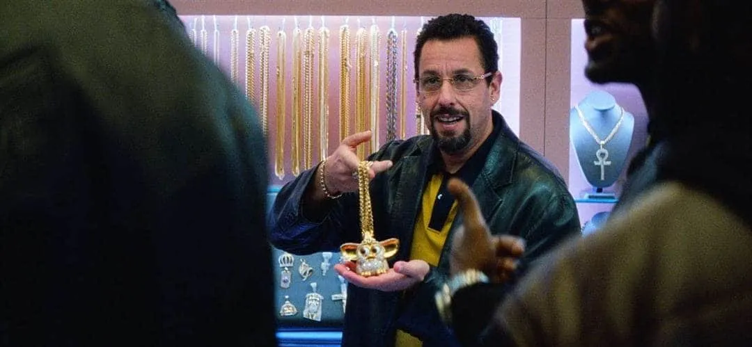 Adam Sandler en la película Diamantes en bruto