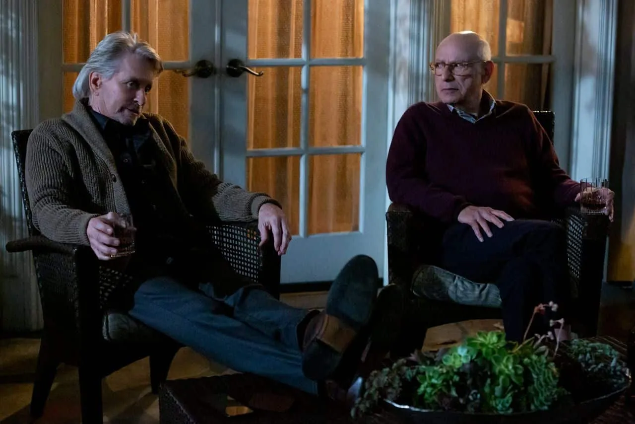 Alan Arkin y Michael Douglas