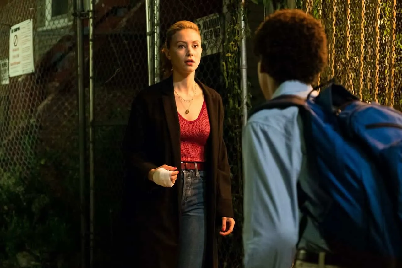 Escena de la película Vampiros contra el Bronx de Netflix