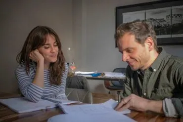 Escena de la película El arte de volver