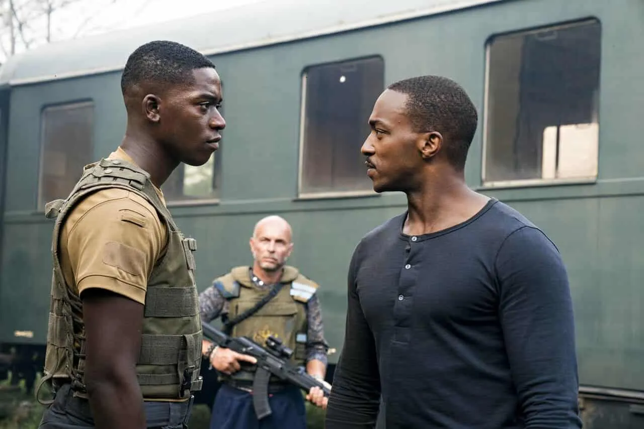 Anthony Mackie y Damson Idris