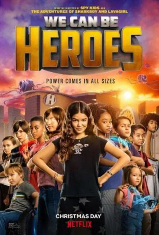 Cartel de la película Superniños de Netflix