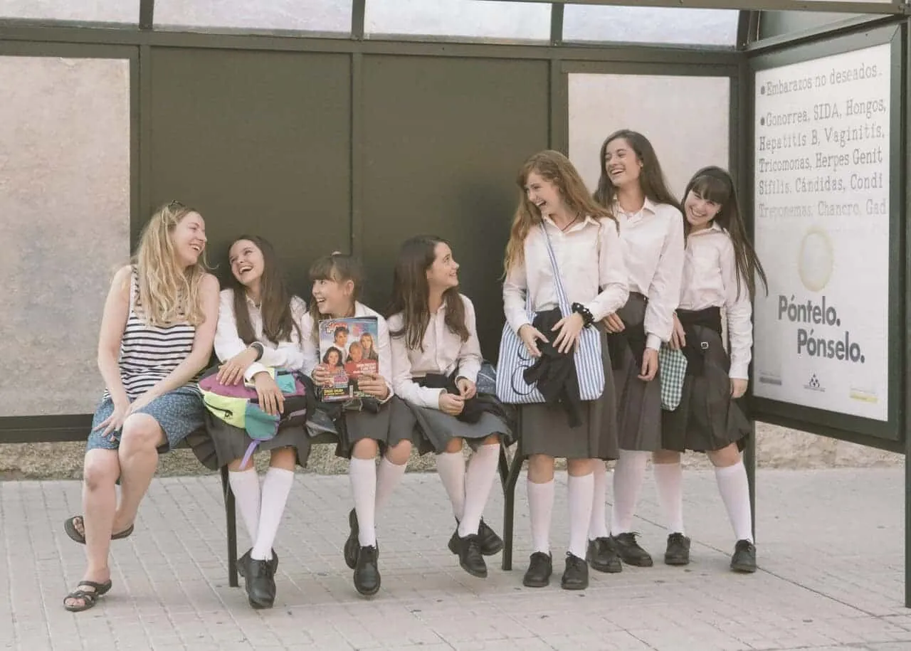 Escena de la película Las niñas