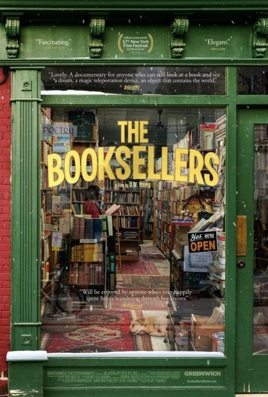 Cartel de la película documental Libreros de Nueva York
