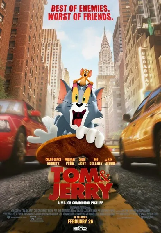 Cartel de la película Tom y Jerry (2021)
