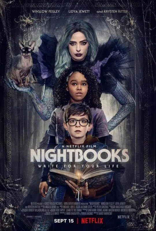 Cartel de la película Cuentos al caer la noche (Netflix)