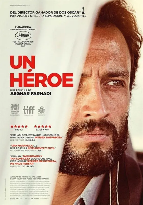 Cartel de la película Un héroe (2022)
