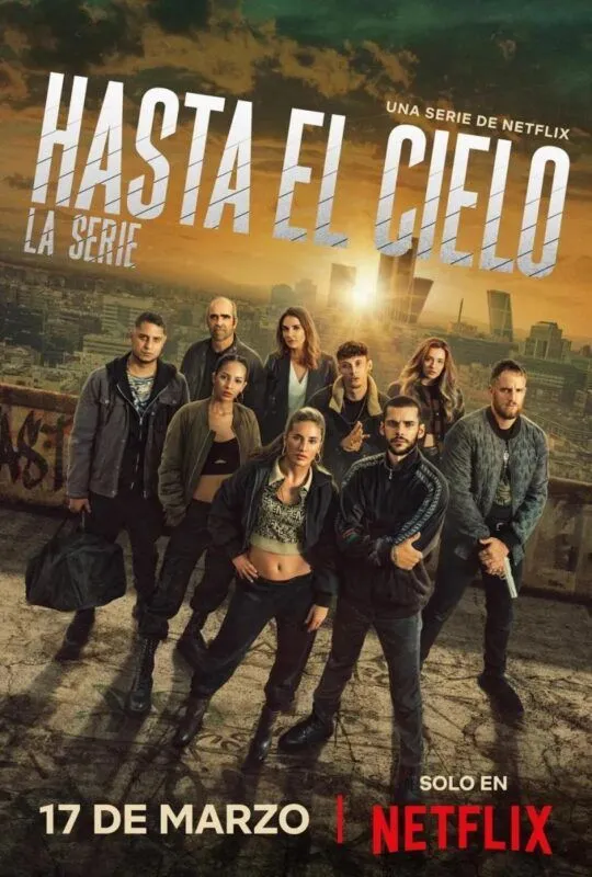 Cartel de Hasta el cielo La serie (2023) de Netflix