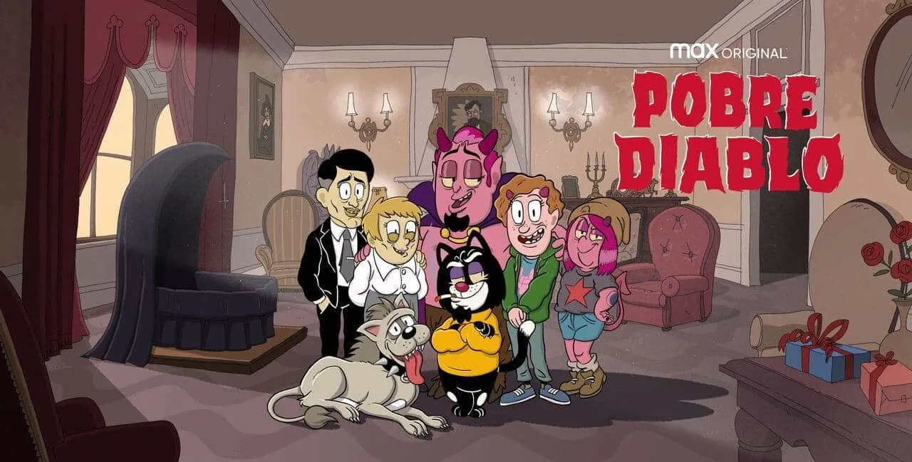 La pandilla de la serie de animación