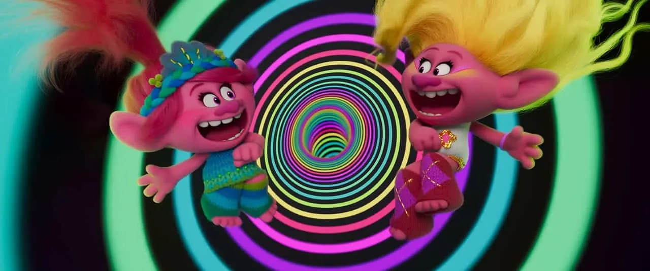 Escena de la película Trolls 3