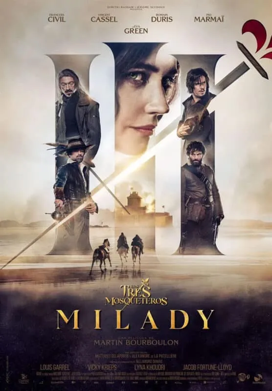 Cartel de la película Milady Los tres mosqueteros (2024)