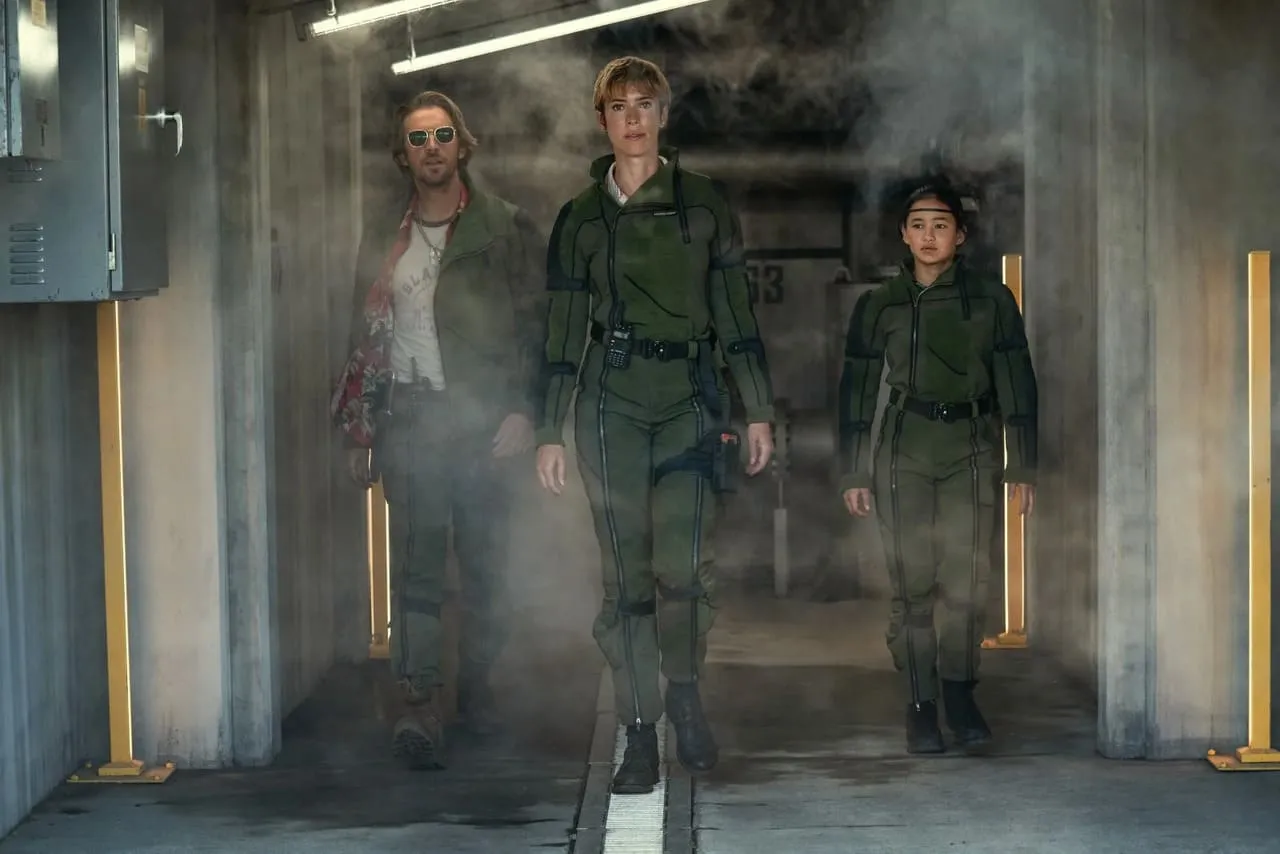 Kaylee Hottle, Rebecca Hall y Dan Stevens Kaylee Hottle, Rebecca Hall y Dan Stevens