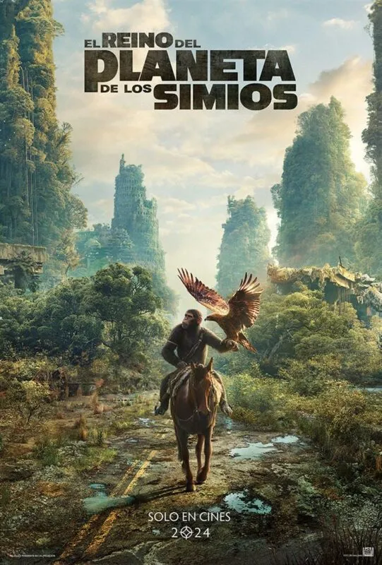 Cartel de la película El reino del planeta de los simios (2024)